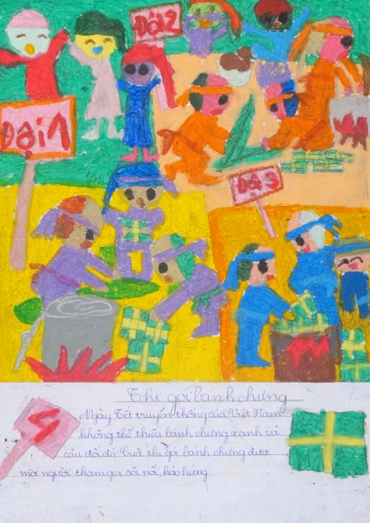 Lancement d'un concours de dessins des enfants asiatiques ảnh 1