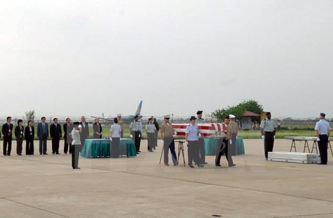 Rapatriement des restes de soldats américains portés disparus au Vietnam ảnh 1 Rapatriement des restes de soldats américains portés disparus au Vietnam ảnh 1