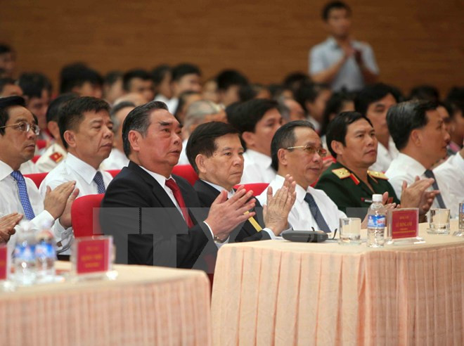 Meeting célébrant le 85e anniversaire du mouvement Xo Viet Nghe Tinh ảnh 1 Meeting célébrant le 85e anniversaire du mouvement Xo Viet Nghe Tinh ảnh 1