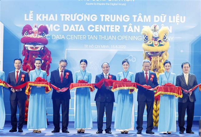 Inauguration du centre de données CMC Tân Thuân à Hô Chi Minh-Ville ảnh 1 Inauguration du centre de données CMC Tân Thuân à Hô Chi Minh-Ville ảnh 1