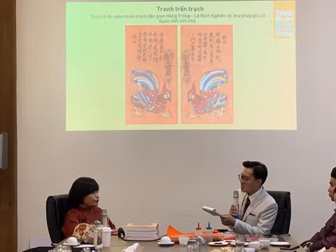 Hanoï : l’estampe populaire de Kim Hoàng mise à l’honneur ảnh 1