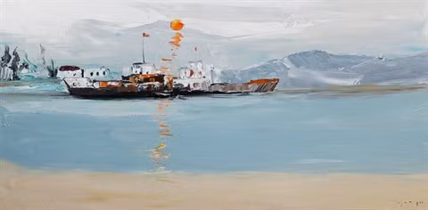 Une exposition de peinture à Hô Chi Minh-Ville ảnh 2