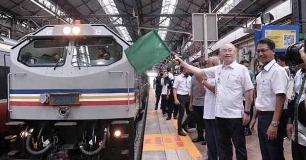 L'express de fret Malaisie-Thaïlande-Laos sera opérationnel en octobre ảnh 1 L'express de fret Malaisie-Thaïlande-Laos sera opérationnel en octobre ảnh 1