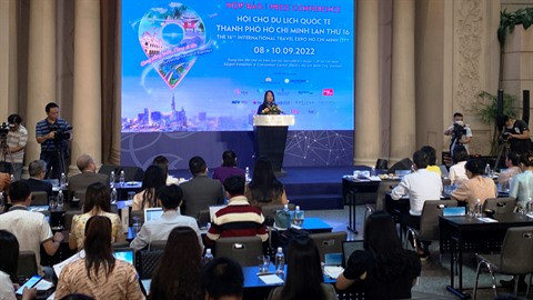 Hô Chi Minh-Ville : Environ 260 stands attendus au Salon touristique international 2022 ảnh 1 Hô Chi Minh-Ville : Environ 260 stands attendus au Salon touristique international 2022 ảnh 1