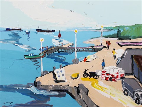 Une exposition de peinture à Hô Chi Minh-Ville ảnh 1 Une exposition de peinture à Hô Chi Minh-Ville ảnh 1