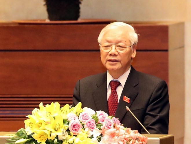 Félicitations des dirigeants étrangers au nouveau président Nguyen Phu Trong ảnh 1 Félicitations des dirigeants étrangers au nouveau président Nguyen Phu Trong ảnh 1