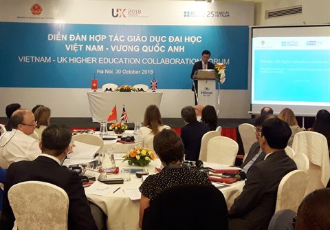 Forum sur l’enseignement supérieur Vietnam - Royaume-Uni ảnh 1 Forum sur l’enseignement supérieur Vietnam - Royaume-Uni ảnh 1