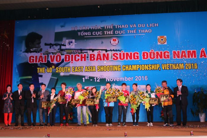 Grande victoire du Vietnam lors des 40e Championnats de tir d'Asie du Sud-Est ảnh 1 Grande victoire du Vietnam lors des 40e Championnats de tir d'Asie du Sud-Est ảnh 1