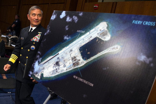 La marine américaine va patrouiller près des îles artificielles en Mer Orientale ảnh 1 La marine américaine va patrouiller près des îles artificielles en Mer Orientale ảnh 1