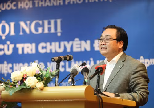 À l’écoute des jeunes électeurs de Hanoi ảnh 1