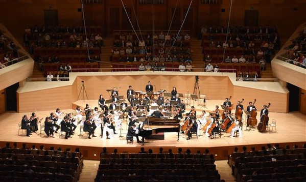 Le programme artistique Dream Orchestra impressionne le public japonais ảnh 1 Le programme artistique Dream Orchestra impressionne le public japonais ảnh 1