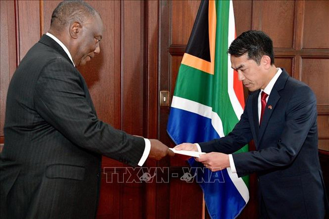 Les relations Vietnam - Afrique du Sud entrent dans une nouvelle étape de développement ảnh 1 Les relations Vietnam - Afrique du Sud entrent dans une nouvelle étape de développement ảnh 1