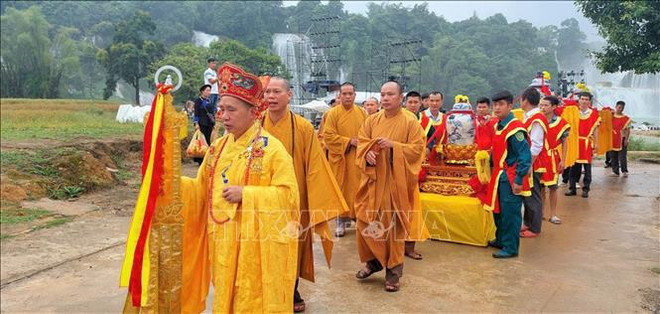 Ouverture du festival des cascades de Ban Giôc 2023 ảnh 2 Ouverture du festival des cascades de Ban Giôc 2023 ảnh 2