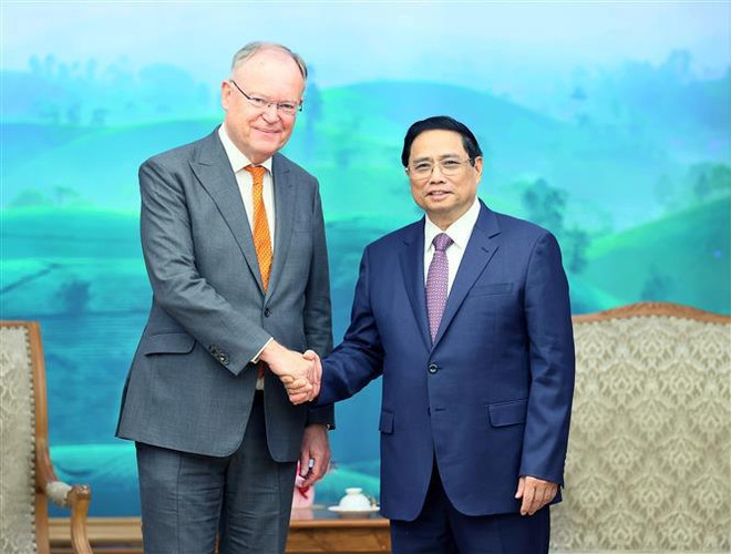 Le PM souhaite une coopération plus étroite avec le Land allemand de Basse-Saxe ảnh 1 Le PM souhaite une coopération plus étroite avec le Land allemand de Basse-Saxe ảnh 1