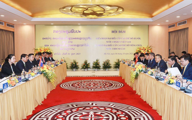 Hanoï est prêt à travailler avec Vientiane (Laos) pour promouvoir la coopération bilatérale ảnh 1 Hanoï est prêt à travailler avec Vientiane (Laos) pour promouvoir la coopération bilatérale ảnh 1