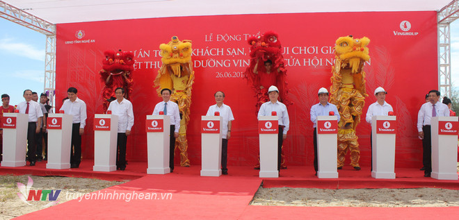 Vingroup : mise en chantier des zones de villégiature de luxe à Nghe An et Ha Tinh ảnh 1 Vingroup : mise en chantier des zones de villégiature de luxe à Nghe An et Ha Tinh ảnh 1