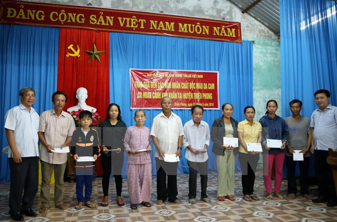 La VNA au chevet des victimes de l'agent orange à Quang Tri ảnh 1 La VNA au chevet des victimes de l'agent orange à Quang Tri ảnh 1
