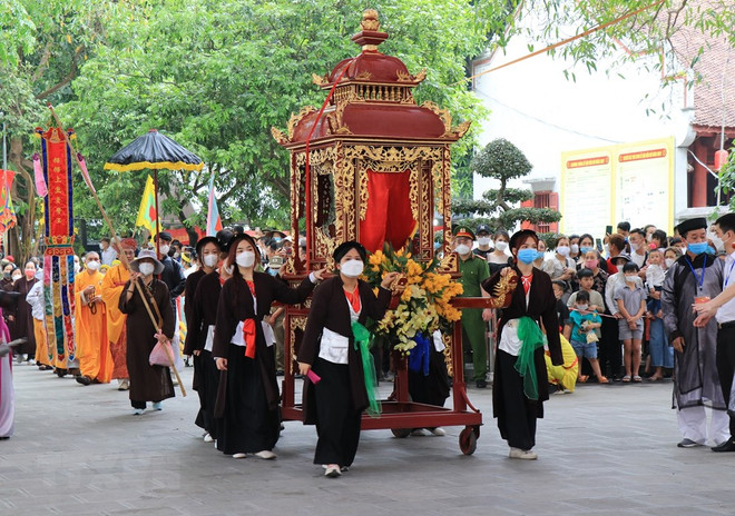 Fête du temple Dô dans la province de Bac Ninh ảnh 4 Fête du temple Dô dans la province de Bac Ninh ảnh 4