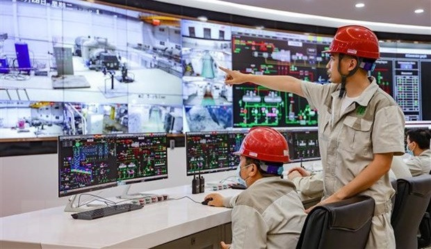 L’usine d'incinération avec récupération d'énergie de Soc Son raccordée au réseau national ảnh 1 L’usine d'incinération avec récupération d'énergie de Soc Son raccordée au réseau national ảnh 1