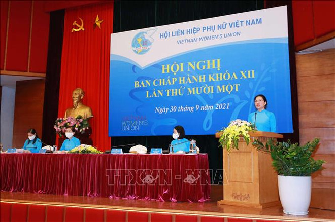Le Comité central de l’Union des femmes vietnamiennes se réunit ảnh 1 Le Comité central de l’Union des femmes vietnamiennes se réunit ảnh 1