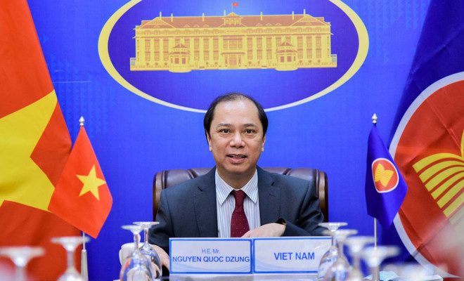 Le Vietnam assiste à une réunion virtuelle des hauts officiels de l’ASEAN ảnh 1 Le Vietnam assiste à une réunion virtuelle des hauts officiels de l’ASEAN ảnh 1