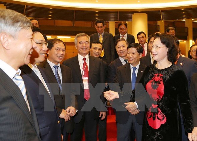 La présidente de l'AN Nguyen Thi Kim Ngan reçoit des diplomates en mission à l’étranger ảnh 1 La présidente de l'AN Nguyen Thi Kim Ngan reçoit des diplomates en mission à l’étranger ảnh 1