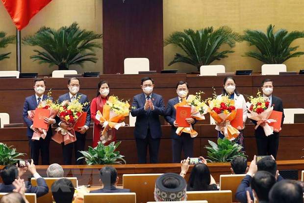 Création des groupes parlementaires de la 15e AN du Vietnam ảnh 1 Création des groupes parlementaires de la 15e AN du Vietnam ảnh 1