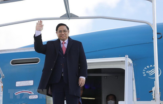 Le PM vietnamien termine avec succès sa visite officielle en France ảnh 1 Le PM vietnamien termine avec succès sa visite officielle en France ảnh 1