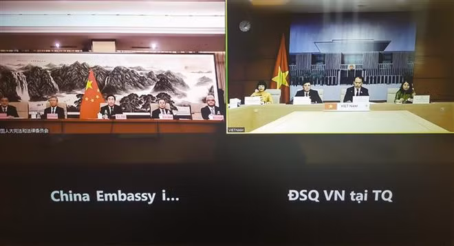 Le Vietnam et la Chine partagent leur expérience dans l'élaboration des lois ảnh 2 Le Vietnam et la Chine partagent leur expérience dans l'élaboration des lois ảnh 2
