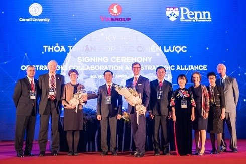 Vingroup et les universités Cornell et de Pennsylvanie coopèrent pour créer l’université VinUni ảnh 1 Vingroup et les universités Cornell et de Pennsylvanie coopèrent pour créer l’université VinUni ảnh 1