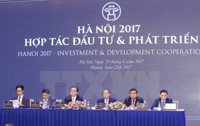 La conférence "Hanoi 2017 - Coopération, Investissement et Développement " ảnh 1 La conférence "Hanoi 2017 - Coopération, Investissement et Développement " ảnh 1