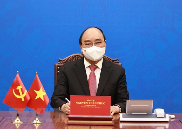 Le président Nguyen Xuan Phuc envoie une lettre à son homologue américain Joe Biden ảnh 1 Le président Nguyen Xuan Phuc envoie une lettre à son homologue américain Joe Biden ảnh 1