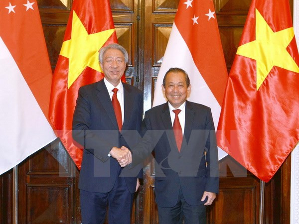 Vietnam et Singapour dynamisent leur coopération multiforme ảnh 3 Vietnam et Singapour dynamisent leur coopération multiforme ảnh 3