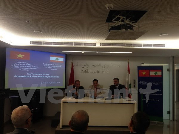 Renforcement de la coopération Vietnam-Liban dans divers domaines ảnh 1 Renforcement de la coopération Vietnam-Liban dans divers domaines ảnh 1