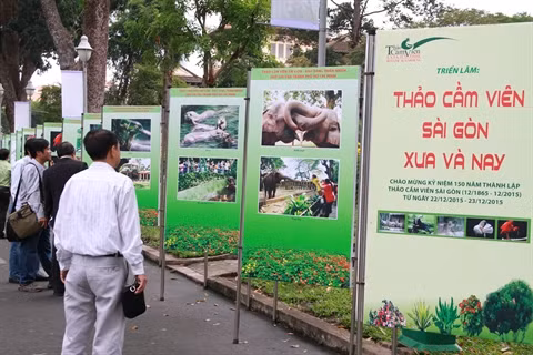 Expo : le Jardin botanique et zoologique de Saigon d’antan et d’aujourd’hui ảnh 1