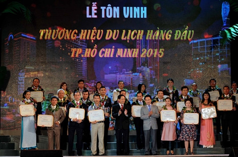 Distinction des marques de tourisme de Hô Chi Minh-Ville 2015 ảnh 1 Distinction des marques de tourisme de Hô Chi Minh-Ville 2015 ảnh 1