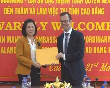 Assistance néo-zélandaise pour les ethnies minoritaires de Cao Bang ảnh 1
