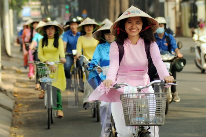Clôture de la fête de l'áo dài de Ho Chi Minh-ville ảnh 1 Clôture de la fête de l'áo dài de Ho Chi Minh-ville ảnh 1