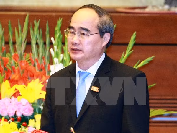 Le président du FPV reçoit le président de l’Association de soutien médical du Vietnam ảnh 1