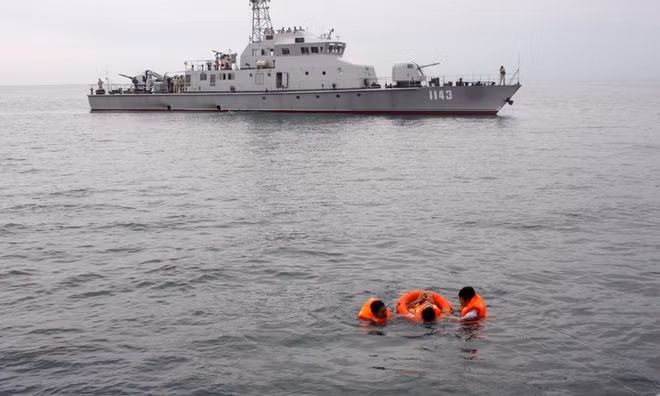 Vietnam et Cambodge mènent leur 49e patrouille navale ảnh 1 Vietnam et Cambodge mènent leur 49e patrouille navale ảnh 1