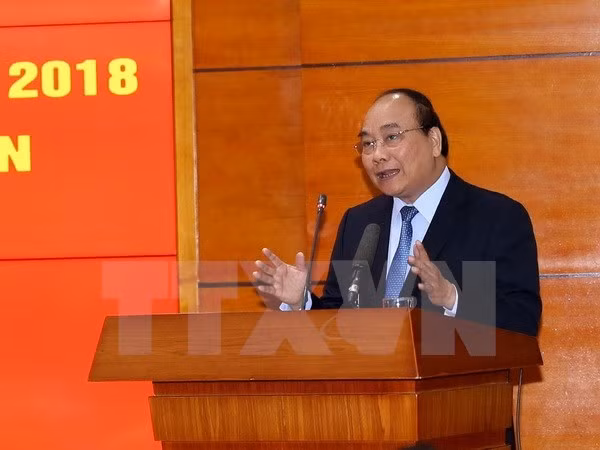 Le Premier ministre fixe l'objectif de croissance à 6,7% en 2018 ảnh 1 Le Premier ministre fixe l'objectif de croissance à 6,7% en 2018 ảnh 1