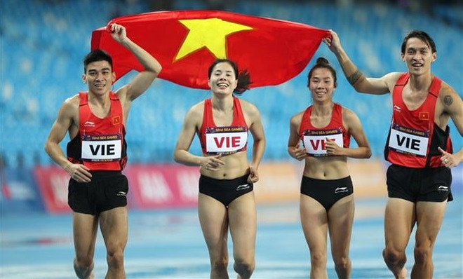 SEA Games 32 : le Vietnam occupe la deuxième place sur le classement par nations ảnh 1 SEA Games 32 : le Vietnam occupe la deuxième place sur le classement par nations ảnh 1