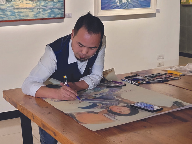 Un virtuose du stylo bille ảnh 1