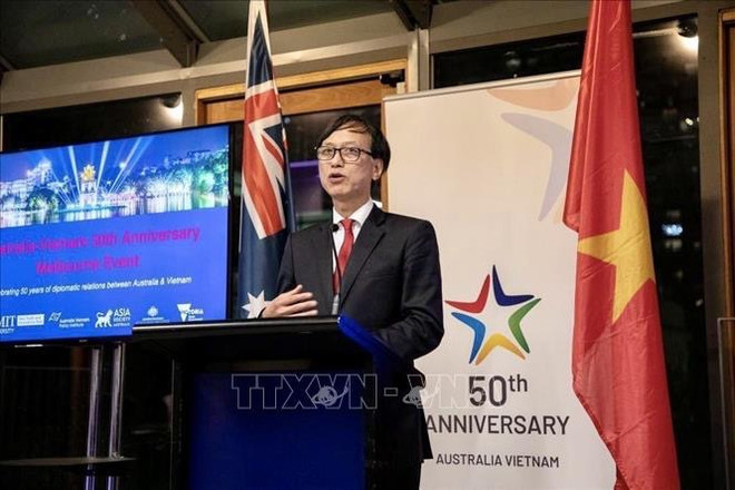 Les 50 ans de relations diplomatiques Vietnam-Australie fêtés dans le Victoria ảnh 1 Les 50 ans de relations diplomatiques Vietnam-Australie fêtés dans le Victoria ảnh 1