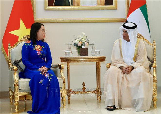 Activités de la vice-présidente Vo Thi Anh Xuan aux Émirats arabes unis ảnh 1 Activités de la vice-présidente Vo Thi Anh Xuan aux Émirats arabes unis ảnh 1