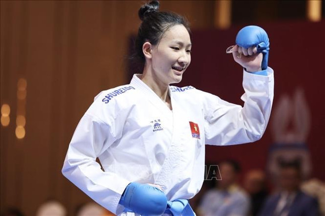 SEA Games 32 : l'équipe féminine de basketball 3x3 du Vietnam remporte une médaille d'or historique ảnh 3 SEA Games 32 : l'équipe féminine de basketball 3x3 du Vietnam remporte une médaille d'or historique ảnh 3