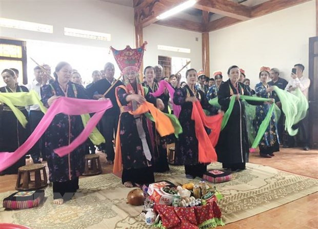 Le festival Then Kin Pang fortement imprégné de l’identité des Thái blancs à Lai Châu ảnh 1 Le festival Then Kin Pang fortement imprégné de l’identité des Thái blancs à Lai Châu ảnh 1