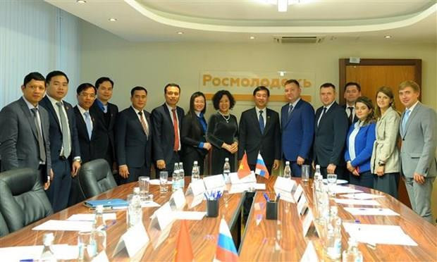 Les jeunes vietnamiens et russes renforcent leur connectivité ảnh 1 Les jeunes vietnamiens et russes renforcent leur connectivité ảnh 1
