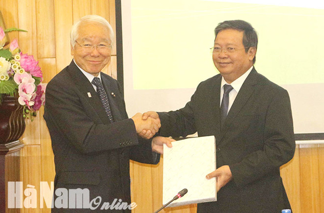 Ha Nam et Hyogo (Japon) boostent leur coopération ảnh 1 Ha Nam et Hyogo (Japon) boostent leur coopération ảnh 1
