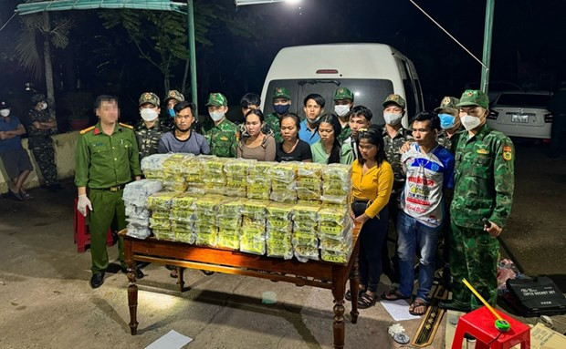 Un réseau transnational de drogue démantelé dans la province de Quang Tri ảnh 1 Un réseau transnational de drogue démantelé dans la province de Quang Tri ảnh 1